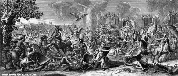 Abb. 2 Die Schlacht von Gaugamela
